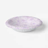 Daisy Blooms - Airy Lilac ペーパーボウル (傾斜あり)