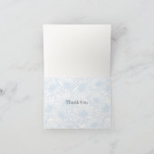 Daisy Blooms - Powder Blue サンキューカード (内部)