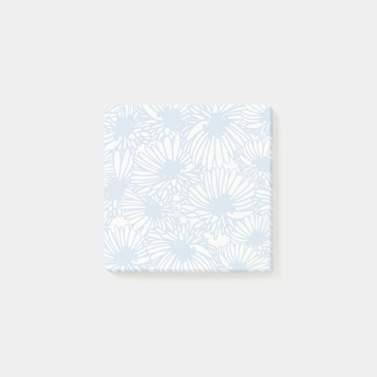 Daisy Blooms - Powder Blue ポストイット (正面)