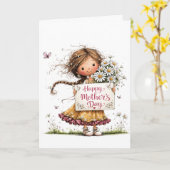 Daisy Bouquet “Happy Mother’s Day” Card カード (黄色い花)