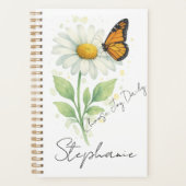 Daisy Butterfly Planner - Choose Joy Daily プランナー手帳 (正面)