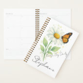 Daisy Butterfly Planner - Choose Joy Daily プランナー手帳 (ディスプレー)