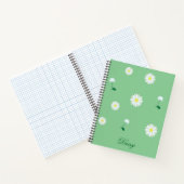 Daisy Dreams – Stylish Floral Notebook ノートブック (内部)