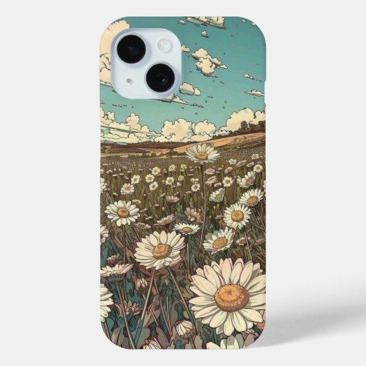 "Daisy Field Phone Case" Case-Mate iPhoneケース (裏面)