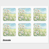 Daisy Field & Quote	 スクエアシール (シート)