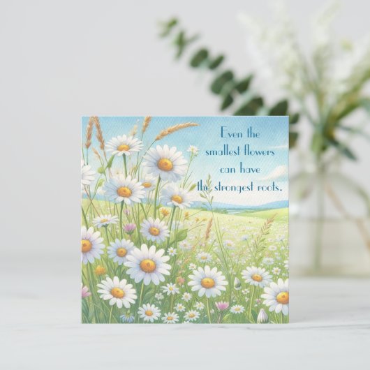 Daisy Field & Quote Card	 (スタンド正面)
