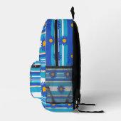 Daisy Floral Backpack, Print Cut Sew Bag プリントバックパック (右)