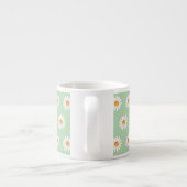 Daisy Floral Espresso Mug – Cute Mini Coffee Cup エスプレッソカップ (裏面)