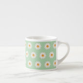 Daisy Floral Espresso Mug – Cute Mini Coffee Cup エスプレッソカップ (右)