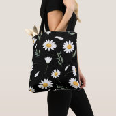 Daisy Floral Tote Bag トートバッグ (クローズアップ)
