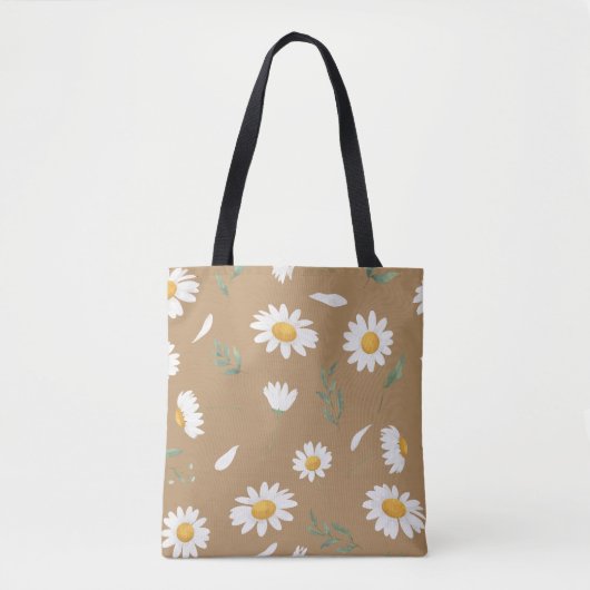 Daisy Floral Tote Bag トートバッグ (正面)