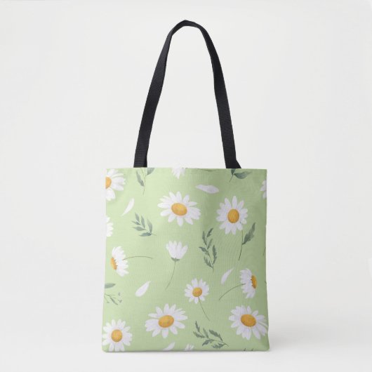 Daisy Floral Tote Bag トートバッグ (正面)