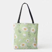 Daisy Floral Tote Bag トートバッグ (裏面)