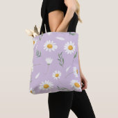 Daisy Floral Tote Bag トートバッグ (クローズアップ)