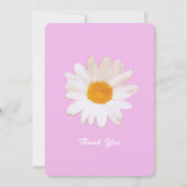 Daisy Flower Dream – Summer Botanical Thank You シーズンカード (正面)