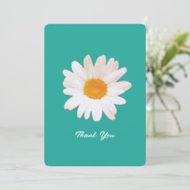 Daisy Flower Dream – Summer Botanical Thank You シーズンカード