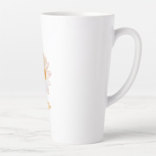 Daisy Flower Mug – Summer Botanical Cozy カフェラテマグ (右)