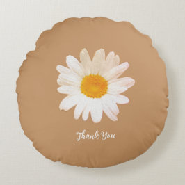 Daisy Flower Mug – Summer Botanical Cozy ラウンドクッション