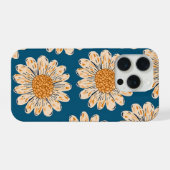 Daisy Flower Phone Case iPhoneケース (裏面横)