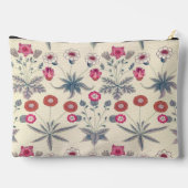 Daisy Flower William Morris StyleVintage Botanical アクセサリーポーチ (裏面)