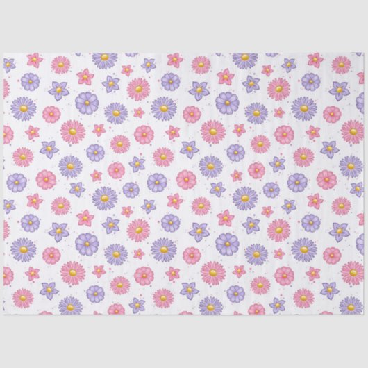 Daisy Flowers  薄葉紙 (正面)