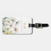 Daisy Flowers Luggage Tags ラゲッジタグ (正面横)