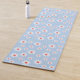Daisy Flowers Pattern ヨガマット