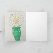 Daisy Girl Green Dress カード (内部)