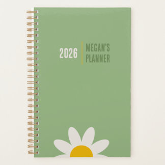DAISY GREEN - 2026 Floral Planner プランナー手帳