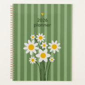Daisy Green 2026 Planner プランナー手帳 (正面)