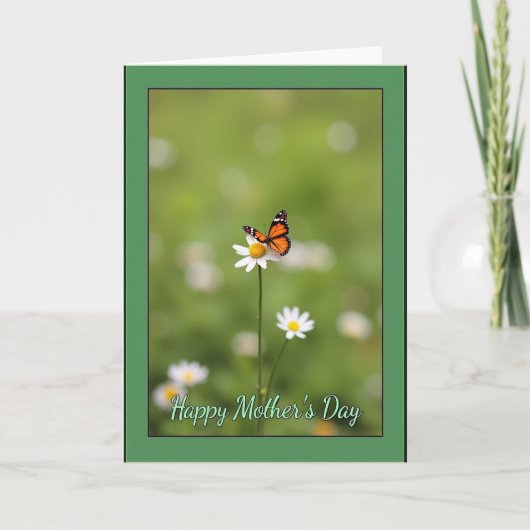 Daisy Insect Mothers Day Card カード (正面)