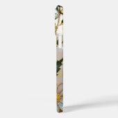 Daisy iPhone Case Stained Glass Warm Floral Design Case-Mate iPhoneケース (裏面 / 左)