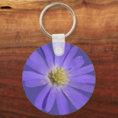Daisy Key Chain Purple Daisy Keychains & Gifts キーホルダー (正面)