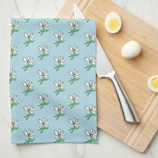 Daisy Kitchen Towel  キッチンタオル (四つ折り)