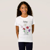 Daisy Name Girl's T-Shirt Tシャツ (正面フル)