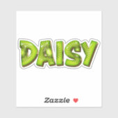 Daisy Name Kiwi Design Aufkleber Sticker シール (シート)