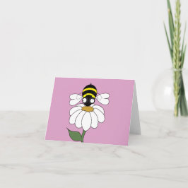 Daisy Note Card (Blank Inside) サンキューカード
