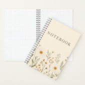 Daisy Notebook – Dotted Journal ノートブック (内側)