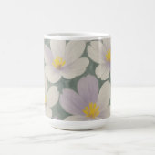 Daisy Pattern Ceramic Mug コーヒーマグカップ (中央)