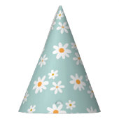 Daisy Retro birthday party hats パーティーハット (左)