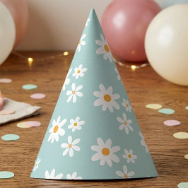 Daisy Retro birthday party hats パーティーハット