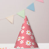 Daisy Retro birthday party hats パーティーハット
