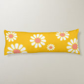 Daisy Simple Orange Yellow ボディピロー (裏面)