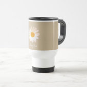 Daisy Sun Mug – Summer Floral Gift トラベルマグ (正面右)