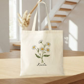 daisy tote bags, elegant for her トートバッグ