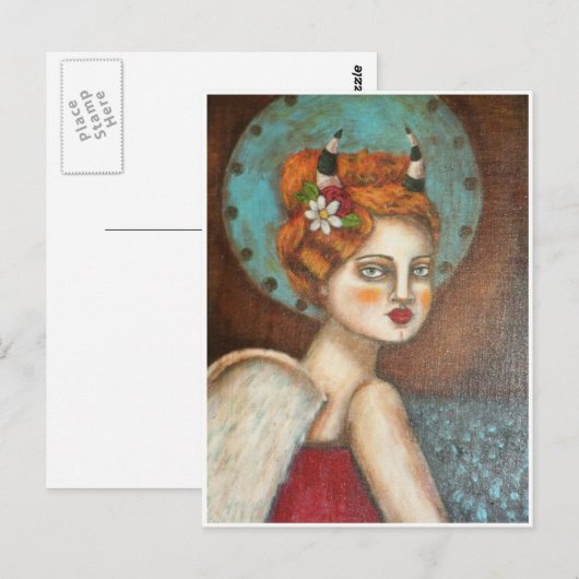 daisynroses3.jpg ポストカード (正面/裏面)