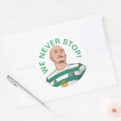 Daizen Maeda We Never Stop Sticker ラウンドシール (封筒)