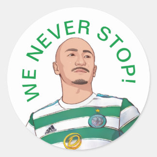 Daizen Maeda We Never Stop Sticker ラウンドシール