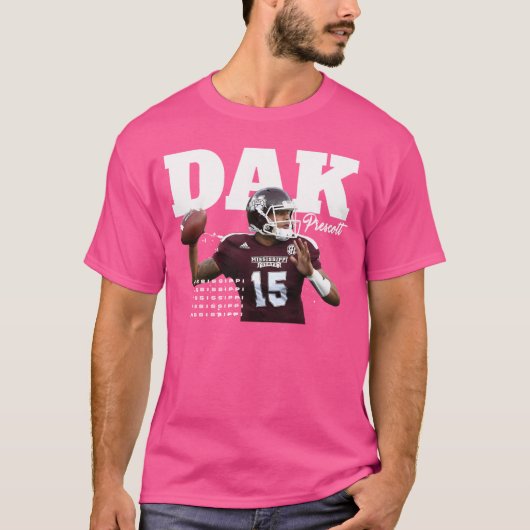 Dak Prescott No.15ファンジャージー Tシャツ (正面)