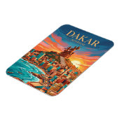 Dakar Peninsula Senegal マグネット (左側)